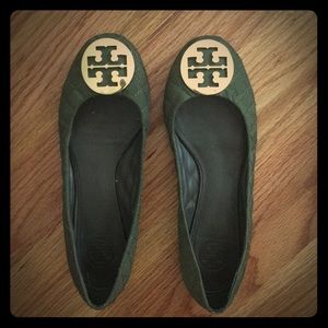 Tory Burch quilted flats